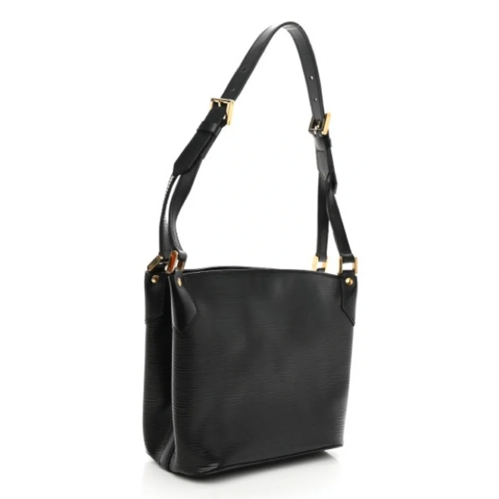 ❌SOLD❌Authentic Louis Vuitton Black Epi Mandara PM shoulder bag - Picture 4 of 16